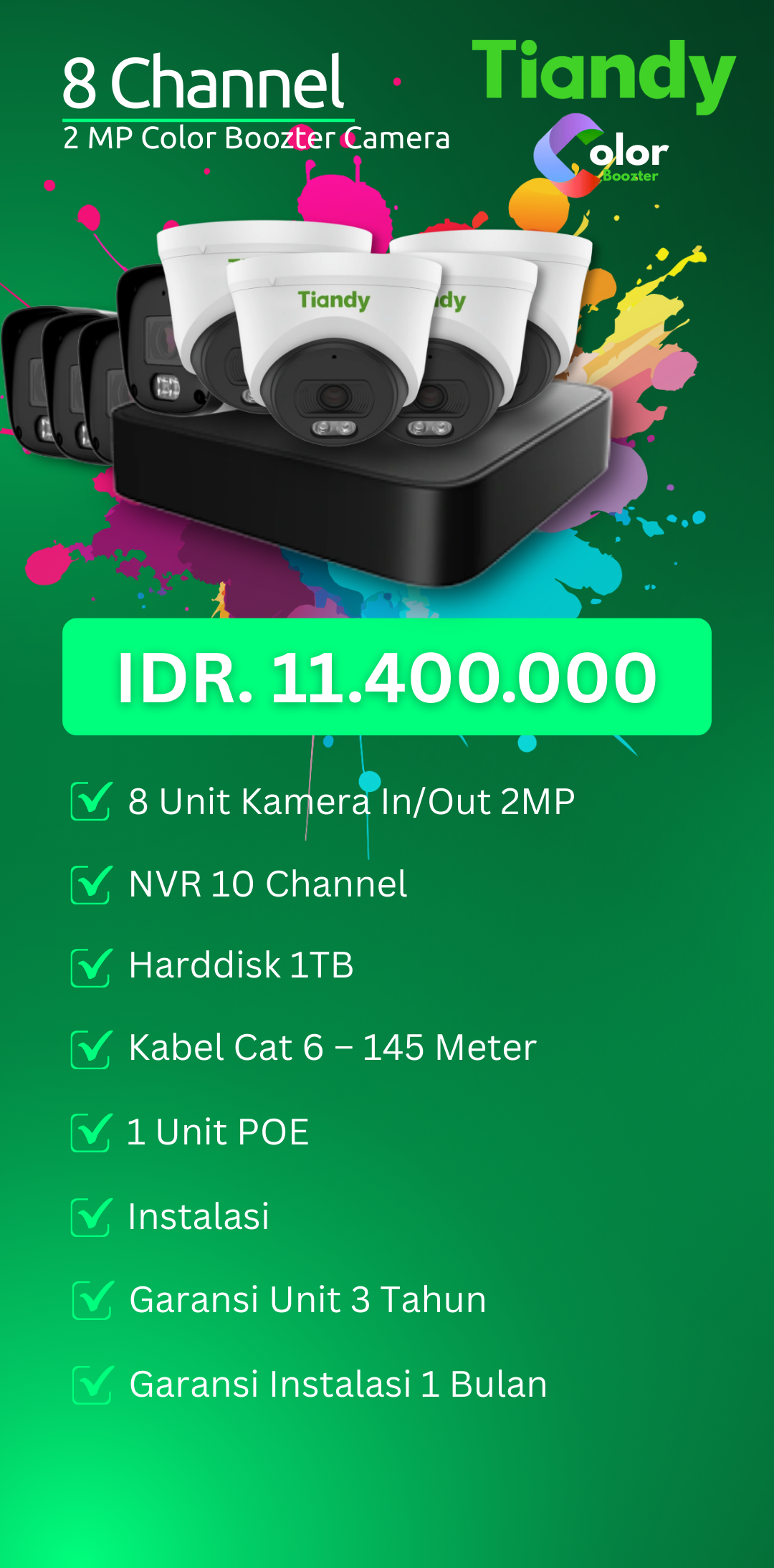 Paket 8 Kamera
