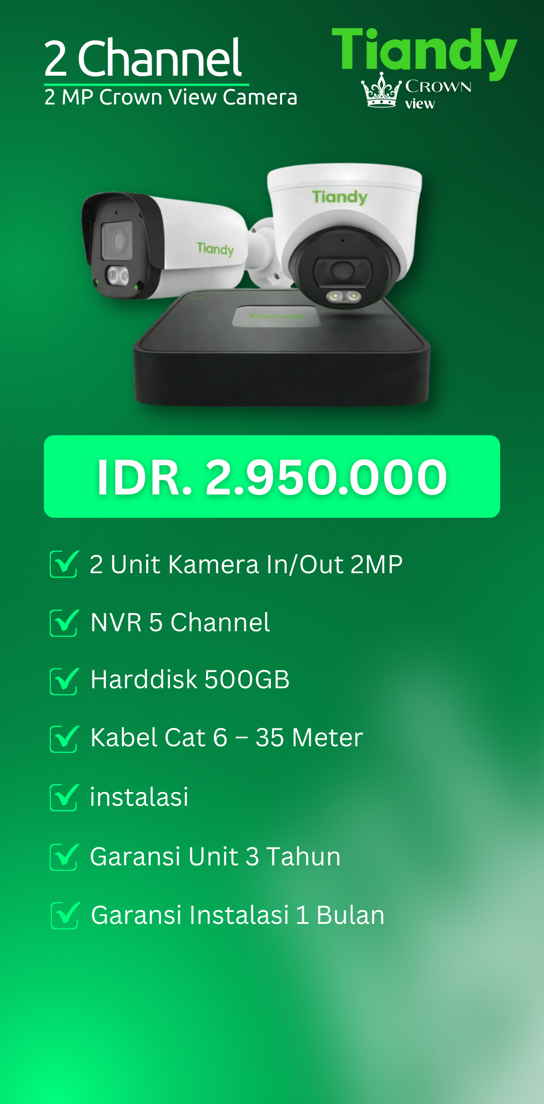 Paket 2 Kamera