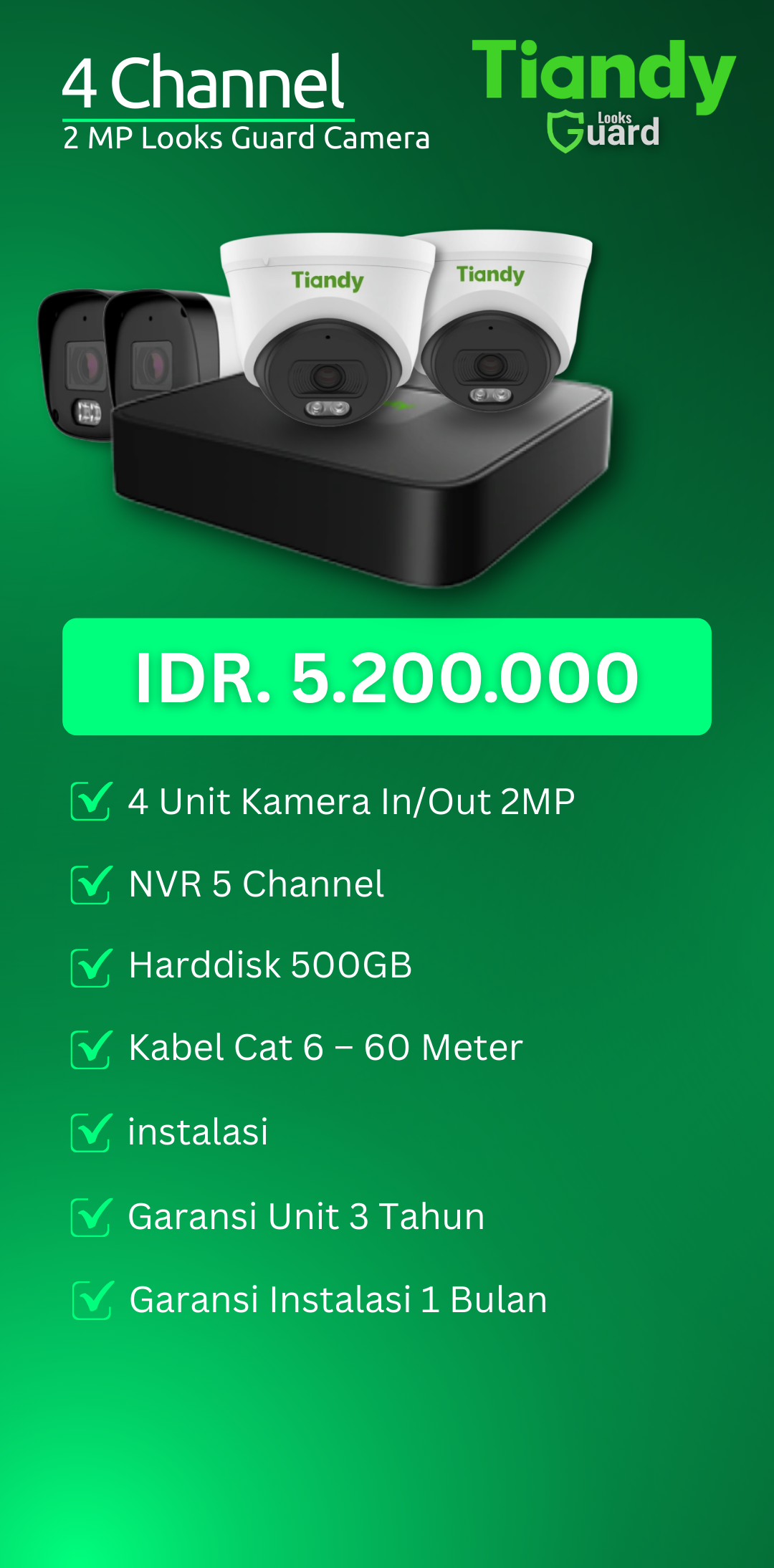 Paket 4 Kamera
